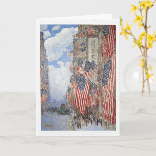 ハッサム7月4日 カード (黄色い花)