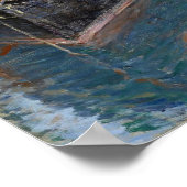 ハッサム – Mackerel Schooner Gloucester 1890 ポスター (角)