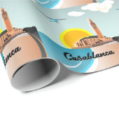 ハッサンIIモスクカサブランカモロッコ ラッピングペーパー (ロールコーナー)