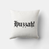 ハッザー!中世タイポグラフィ クッション (裏面)