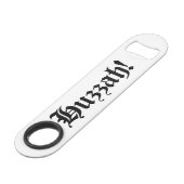 ハッザー！中世タイポグラフィ スピード栓抜き (正面アングル)