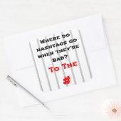 ハッシュタグが悪い時はどこへ行くの？ スクエアシール (封筒)