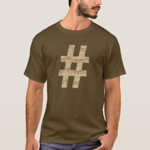 ハッシュタグカモフラージュ Tシャツ