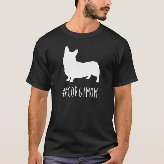 ハッシュタグコルギママ Tシャツ (正面)