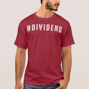 ハッシュタグ配当金株式市場 Tシャツ