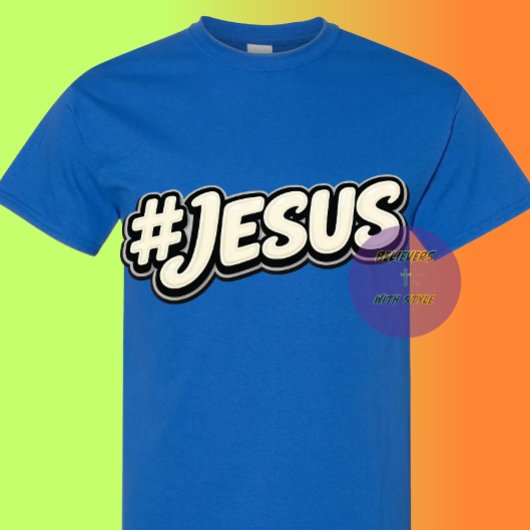 ハッシュタグ - イエス - キリスト教 Tシャツ