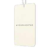 ハッシュタグ |トレンドモダンソーシャルメディア# カーエアーフレッシュナー (左)