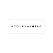 ハッシュタグ |トレンドモダンソーシャルメディア# セルフインキングスタンプ (デザイン)