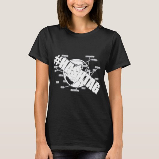 ハッシュタグ Tシャツ (正面)