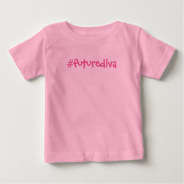 ハッシュタグfuture diva ベビーTシャツ