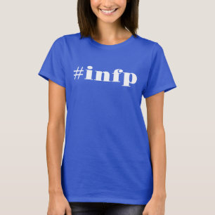 ハッシュタグinfpパーソナリティプライド tシャツ