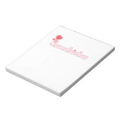 ハッシュタグSweet sixteen ノートパッド (回転)