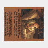 ハッシュベビー-子供部屋ライムフリースブランケット フリースブランケット (正面(横))