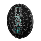 ハッシュラベルすごいヒーロー ダーツボード (正面右)