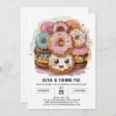 ハッシンプルト誕生日 招待状 (正面/裏面)