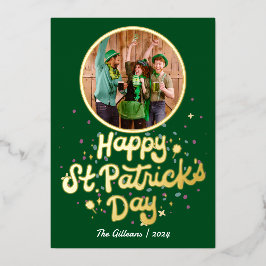 ハッシンプルピーSt patricks dayシャムロックスファミリー 箔シーズンカード