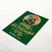 ハッシンプルピーSt patricks dayシャムロックスファミリー 箔シーズンカード (回転した状態)