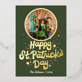ハッシンプルピーSt patricks dayシャムロックスファミリー 箔シーズンカード