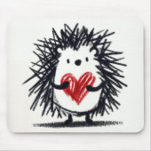ハッジホッグとドードルハート マウスパッド (正面)