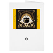 ハッジ・ムブロア・グリーティングカード (裏面)