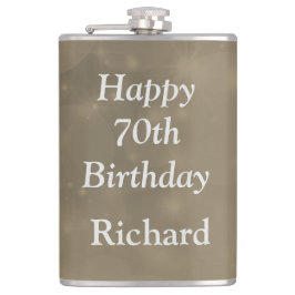 ハッスタイリッシュピー70誕生日 フラスク