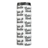 ハッスルとコード タンブラー (裏面)