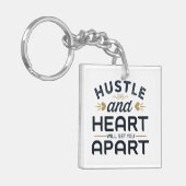 ハッスルとハートで君が離れる キーホルダー (正面左)