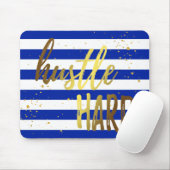 ハッスルの堅い金ゴールドホイルの効果のマウスパッド マウスパッド (マウス)