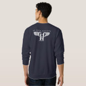 ハッスルの集団 スウェットシャツ (裏面フル)