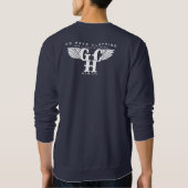 ハッスルの集団 スウェットシャツ (裏面)