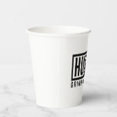 ハッスルグラインドシャインやる気を起こさせる引用文 紙コップ (右)