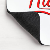 ハッスルタイポグラフィアート マウスパッド (コーナー)