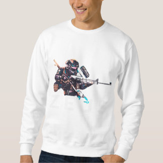 ハッスルハードTシャツデザイン スウェットシャツ