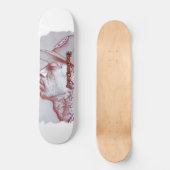 ハッスルボス スケートボード (正面)