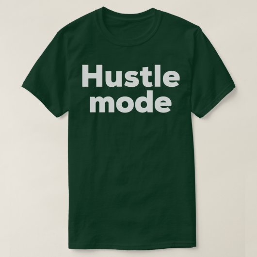 ハッスルモード Tシャツ (デザイン正面)