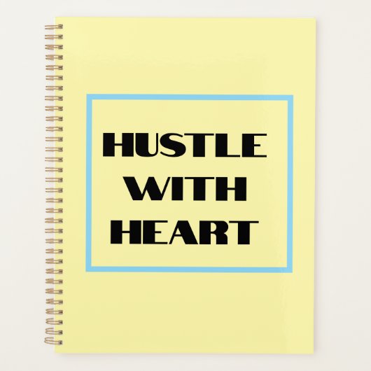 ハッスル感動的ハートプランナー プランナー手帳 (正面)