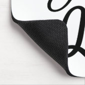 ハッスル感動的マウスパッド – トレンディーレタリング マウスパッド (コーナー)