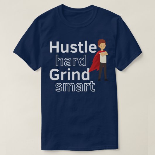 ハッスル懸命5 Tシャツ (デザイン正面)