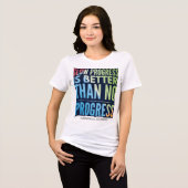 ハッスル懸命» T-Shir トライブレンドTシャツ (正面全面)