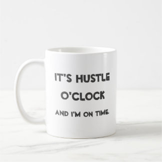 ハッスル時だ コーヒーマグカップ