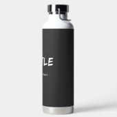 ハッスル水ボトル ウォーターボトル (左面)