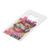 ハッスル獲得 クレジットカード栓抜き (裏面アングル)