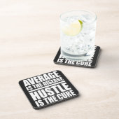 ハッスル – やる気を起こさせる言葉 コースター (右側)