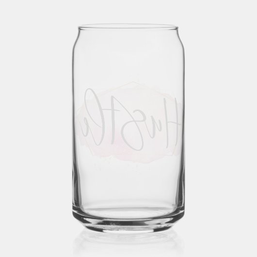 ハッスル ガラス缶 (裏面)