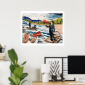 ハッスル&フロー ポスター (ホームオフィス)