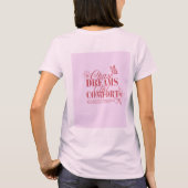 ハッスル＆モチベーションの引用Tシャツ Tシャツ (裏面)