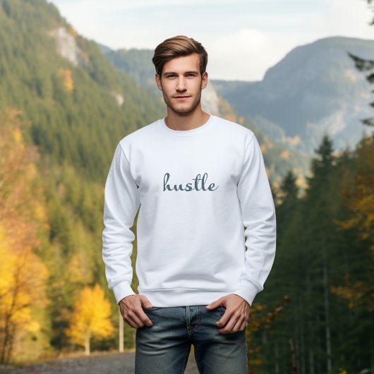 ハッスル – 焦点を合わせたままに動かない Tシャツ