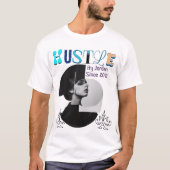 ハッスルTシャツ – やる気を起こさせる起業家シャツ Tシャツ (正面)