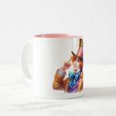 ハッタアイアート ツートーンマグカップ (正面左)