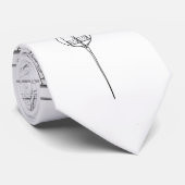 ハッタラスケープライトハウスランタンルームブループリント ネクタイ (ロール)